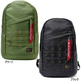アルファ インダストリーズ メンズ レディース TZ1080 DAY PACK リュックサック デイパック バックパック バッグ 鞄 ブラック 黒 グリーン 緑 送料無料 ALPHA INDUSTRIES 6600610 6600650