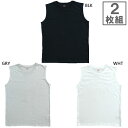 2枚セット ユニバーサルオーバーオール メンズ 2Pパック ワイドヘビーウェイト ノースリーブ UVOP-003A トップス ノー…