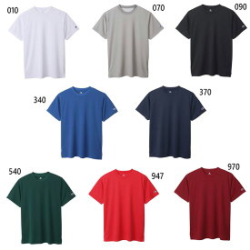 チャンピオン メンズ 半袖Tシャツ トップス 吸汗速乾 抗菌防臭 ブルー 青 グリーン パープル 緑 紫 送料無料 Champion C3-XS395