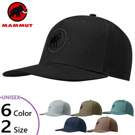 マムート メンズ レディース マッソーネ キャップ MASSONE CAP 帽子 アウトドア レジャー 登山 ロゴ 紫外線対策 UVカット ブラック 黒 カーキ 送料無料 Mammut 1191-00640