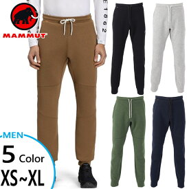 マムート メンズ レディース ダイノ2.0 パンツ Dyno 2.0 Pants AF アウトドアウェア ボトムス スウェット ロングパンツ デイリー レジャー ブラック 黒 カーキ 送料無料 Mammut 1022-01950