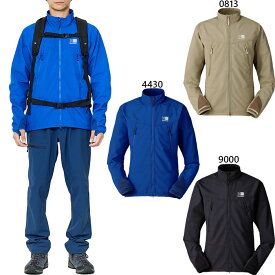 カリマー メンズ レディース アクティブ ブレス ジップアップ active breath zip-up アウトドアウェア トップス アウター 長袖 登山 トレッキング ブラック 黒 カーキ 送料無料 karrimor 101505