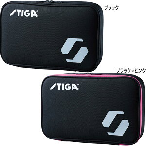 スティガ メンズ レディース ジュニア ラケットケース ライバル Batwallet Rival JP 卓球用品 2本収納 ブラック 黒 送料無料 STIGA 1422-0321-81 1422-0371-81
