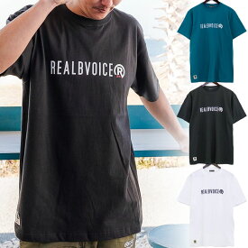 リアルビーボイス メンズ レディース RBV シン ロゴ Tシャツ RBV THIN LOGO T-SHIRT 半袖Tシャツ トップス ホワイト 白 グリーン 緑 送料無料 RealBvoice 10451-11800