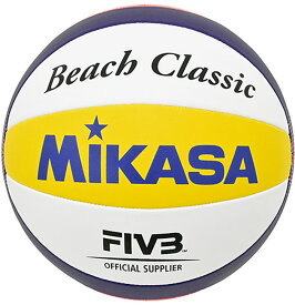 ミカサ メンズ レディース ビーチバレーボール 練習球 バレーボール ホワイト 白 送料無料 MIKASA BV551CWYBR