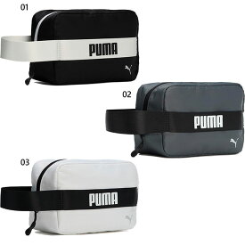 プーマゴルフ メンズ レディース ラウンド ポーチ ゴルフ用品 バッグ 鞄 小物入れ ホワイト 白 ブラック 黒 送料無料 Puma Golf 090908