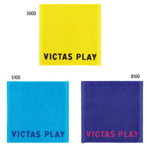 rN^X Y fB[X oCJ[eLXgSnh^I BYCOLOR TEXT LOGO HAND TOWEL X|[c g[jO u[  CG[ p[v F   VICTAS 692301