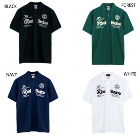 リアルビーボイス メンズ レディース フィッシング マイ ライフ ポロ シャツ FISHING MY LIFE POLO SHIRT トップス カジュアルウェア 半袖 ホワイト 白 ブラック 黒 ネイビー 送料無料 RealBvoice 24SSRBV-FH-012