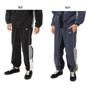 ルーカ メンズ レディース ドライブレイク ロングパンツ ウインドブレーカー パンツ ズボン ボトムス 防風 フィットネス トレーニングウェア ブラック 黒 ネイビー 送料無料 RVCA VA BE041707