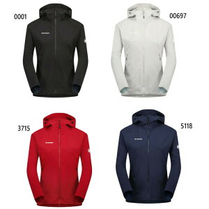 マムート レディース マックン ジャケット Macun 2.0 SO Hooded Jacket AF アウトドアウェア トップス アウター 長袖 ブラック 黒 グレー ネイビー 灰色 送料無料 Mammut 1011-00802