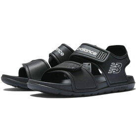 全1色 ニューバランス ジュニア キッズ NB SPSD v1 Sandal スポーツサンダル サマーシューズ 子供靴 スポサン ストラップサンダル ロゴ ブラック 黒 送料無料 New Balance SYFSPSA1M