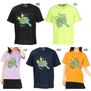 ジュウイック メンズ レディース ピンポンキディー 卓球ウェア トップス 半袖 吸汗速乾 ブラック 黒 ネイビー オレンジ グリーン パープル 緑 紫 送料無料 JUIC 5685