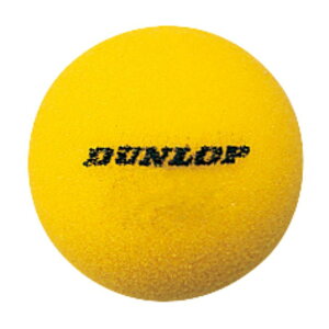 6個入り ダンロップ メンズ レディース スポンジボールYL テニス用品 ショートテニス イエロー 黄色 送料無料 DUNLOP SPNGE2YL6B