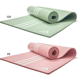 アディダス プロアバンセ メンズ レディース ストレッチ ヨガマット 10mm トレーニング ヨガ ダイエット用品 ピンク グリーン 緑 送料無料 adidas ADYG10210
