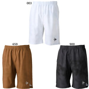 ダンロップ メンズ レディース ゲームショーツ GAME SHORTS テニス バドミントンウェア ボトムス ショートパンツ ホワイト 白 ブラック 黒 ブラウン 茶色 送料無料 DUNLOP DAS2480
