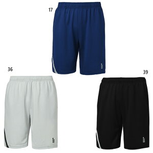 ゴーセン メンズ レディース ジュニア ハーフパンツ テニス バドミントンウェア ボトムス 吸汗速乾 トレーニング 練習着 試合 ブラック 黒 グレー ネイビー 灰色 送料無料 GOSEN PP2500