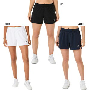 アシックス レディース ショーツ テニス バドミントンウェア ボトムス 吸汗速乾 ホワイト 白 ブラック 黒 ネイビー 送料無料 asics 2042A375