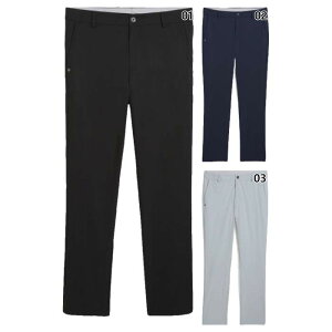 プーマゴルフ メンズ ゴルフ 101 アヴァント パンツ ゴルフウェア ボトムス ロングパンツ グレー ネイビー 灰色 送料無料 Puma Golf 628847