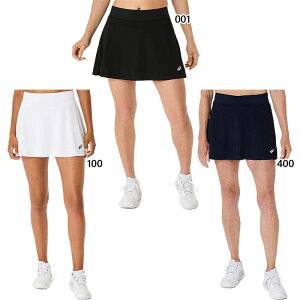 アシックス レディース ウイメンズスコート テニス バドミントンウェア ボトムス 吸汗速乾 ホワイト 白 ブラック 黒 ネイビー 送料無料 asics 2042A369