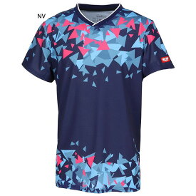 ジュウイック メンズ レディース アストラS 男女兼用 卓球ウェア トップス 半袖 JTTA公認 ネイビー 送料無料 JUIC 5692