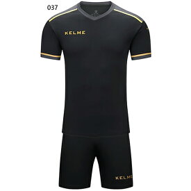 ケルメ メンズ レディース ラインフットボールシャツ パンツセット サッカーウェア フットサルウェア ボトムス トップス 上下セット セットアップ ブラック 黒 送料無料 KELME 7451ZB1793
