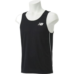 全3色 ニューバランス メンズ レーシングシャツ タンクトップ ジョギング マラソン ランニング ウェア トップス 陸上競技 ノースリーブ ホワイト 白 ブラック 黒 ネイビー レッド 赤 送料無