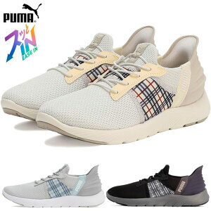TCYF24.5cm v[} fB[X \tgCh~ C[YC `FbJ[ SOFTRIDE REMI EASE IN Xj[J[ nYt[V[Y `FbN O[ DF  PUMA 311077