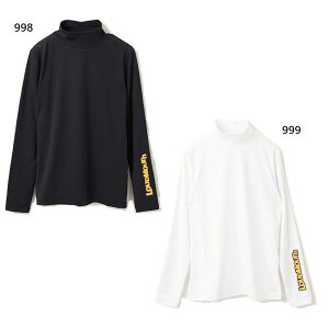 ラウドマウス レディース 蓄熱裏起毛 ハイネックインナー ゴルフウェア トップス UVカット ホワイト 白 ブラック 黒 送料無料 LOUDMOUTH 774955