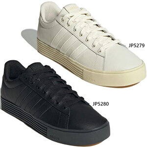 アディダス メンズ レディース デイリー DAILY 4.0 U スニーカー シューズ 紐靴 カジュアル ローカット ホワイト 白 ブラック 黒 送料無料 adidas JP5279 JP5280