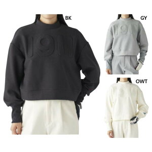 フィラ ゴルフ レディース プルオーバー ゴルフウェア トップス 長袖 トレーナー ホワイト 白 ブラック 黒 グレー 灰色 送料無料 FILA GOLF 795263