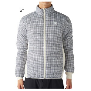 フィラ ゴルフ メンズ 極薄ハイブリッドダウンブルゾン ゴルフウェア トップス 上着 アウター 長袖 ホワイト 白 送料無料 FILA GOLF 785205