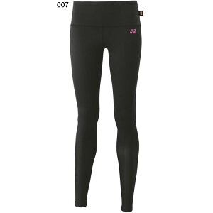 ヨネックス レディース ロングスパッツ テニス バドミントンウェア ボトムス アンダーウェア スポーツインナー ブラック 黒 送料無料 YONEX STBF2517