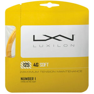 12.2m �E�C���\�� ���L�V���� LUXILON 4G SOFT 125 SET �e�j�X�p�i �K�b�g �X�g�����O �������� Wilson WRZ997111