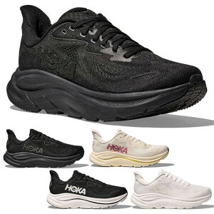 ���M�����[�� �z�J ���f�B�[�X �N���t�g�� 10 CLIFTON 10 �����j���O�V���[�Y �W���M���O �}���\�� �X�j�[�J�[ �V���[�Y �R�C �u���b�N �� �x�[�W�� �������� HOKA 1162031