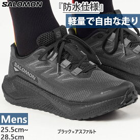 サロモン メンズ エアロ ブレイズ3 ゴアテックス AERO BLAZE 3 GRVL GORE-TEX ランニングシューズ ジョギング マラソン 防水 ブラック 黒 送料無料 Salomon L47976600