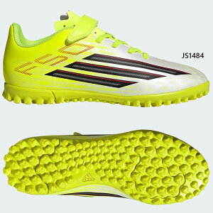�A�f�B�_�X �W���j�A �L�b�Y �N���u �^�[�t�p F50 CLUB Hook Loop Turf Football Kids �T�b�J�[�V���[�Y �g���[�j���O�V���[�Y �g���V���[ �x���N�� �C�G���[ ���F �������� adidas JS1484