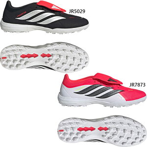 �A�f�B�_�X �����Y �v���f�^�[ �^�[�t PREDATOR LEAGUE Fold-Over Tongue Turf Soccer Cleats �T�b�J�[�V���[�Y �g���[�j���O�V���[�Y �g���V���[ �u���b�N �� ���b�h �� �������� adidas JR5029 JR7873