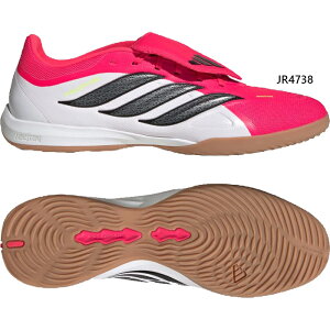�A�f�B�_�X �����Y �v���f�^�[ ���[�O PREDATOR LEAGUE Fold-Over Tongue Indoor Football Shoes �t�b�g�T���V���[�Y �T�b�J�[ �g���[�j���O�V���[�Y ���b�h �� �������� adidas JR4738