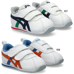 �A�V�b�N�X �x�r�[ �L�b�Y �R�g�� BABY SL 2 �X�N�X�N SUKU 2 �X�j�[�J�[ �V���[�Y �^���C �x���N�� �}�W�b�N�e�[�v �z���C�g �� �������� asics 1144A382