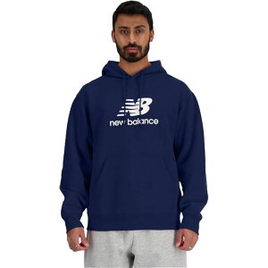 �S5�F �j���[�o�����X �����Y �X�|�[�c �G�b�Z���V�����Y Sport Essentials Stacked Logo �X�E�F�b�g�t�[�f�B �p�[�J�[ �J�W���A���E�F�A ���� �u���b�N �� �O���[ �l�C�r�[ �D�F �������� New Balance MT4