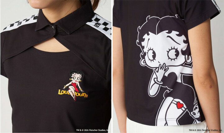 楽天市場】ラウドマウス レディース ベティー ブープ LOUDMOUTH×Betty 