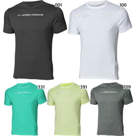 アンダーアーマー メンズ UAクール プロ ショートスリーブ Tシャツ フィットネス トレーニングウェア トップス ホワイト 白 ブラック 黒 グリーン 緑 送料無料 UNDER ARMOUR 6012586