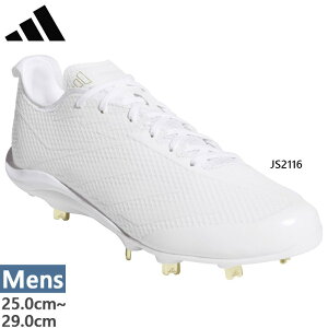 �A�f�B�_�X �����Y �A�f�B�[�� �G���N�g���b�N Adizero Electric JP �싅�V���[�Y �X�p�C�N ����X�p�C�N ���Z�싅�Ή� �z���C�g �� �������� adidas JS2116