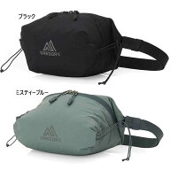 3L グレゴリー メンズ レディース エアロライトランバーパック ウエストポーチ ボディバッグ ブラック 黒…