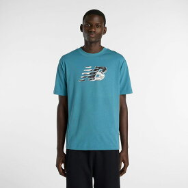 全2色 ニューバランス メンズ フューチャーテックNB Tシャツ 半袖Tシャツ トップス カジュアルウェア ブラック 黒 送料無料 New Balance MT6151O4