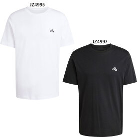 アディダス メンズ M S SLIDE TR Tシャツ 半袖Tシャツ トップス カジュアルウェア ホワイト 白 ブラック 黒 送料無料 adidas SS229