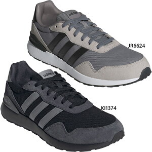 �A�f�B�_�X �����Y RUN 60s 4.0 M �X�j�[�J�[ �V���[�Y �R�C �J�W���A�� ���[�J�b�g �u���b�N �� �O���[ �D�F �������� adidas JR6624 KI1374