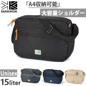 15L �J���}�[ �����Y ���f�B�[�X VT shoulder R �V�����_�[�o�b�O ���|�� �� �ʊw PC���[ ��e�� �u���b�N �� �O���[ �l�C�r�[ �J�[�L �D�F �������� karrimor 501221
