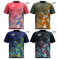 バタフライ メンズ レディース ミクルラ・Tシャツ 卓球ウェア トップス 半袖 吸水速乾 ブラック 黒 ネイ…