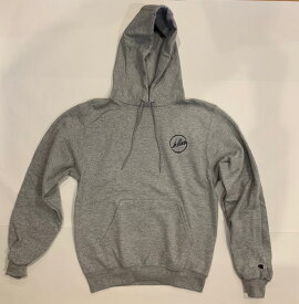 RHC Ron Herman (ロンハーマン):Chillax × Champion AW Circle logo Pullover Hoody (チャンピオン コラボプルオーバーパーカー) グレー　【ユニセックス対応】